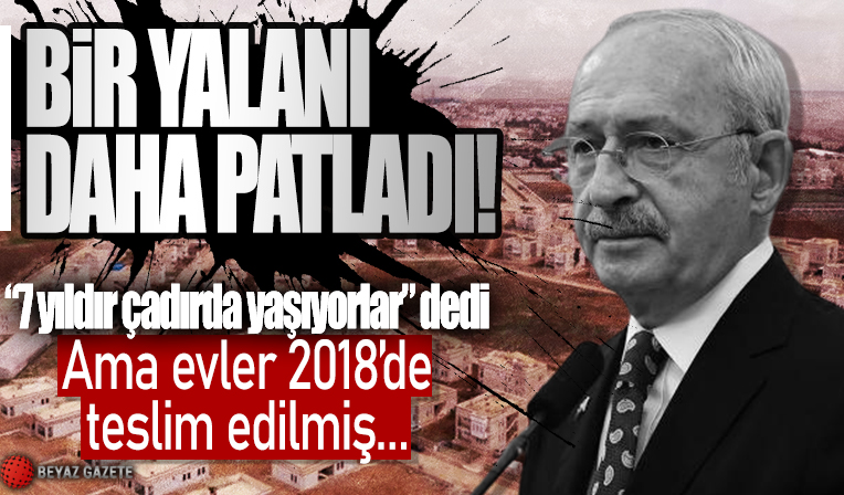 Kılıçdaroğlu'nun 2017 yılında yaşanan Samsat depremine ilişkin yaptığı yorumlar gerçek dışı çıktı: 'Yedi yıldır çadırda yaşıyorlar'
