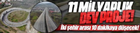 Ordu Çevre Yolu'nda çalışmalar sona doğru: İki şehrin arasını 10 dakikaya düşürecek
