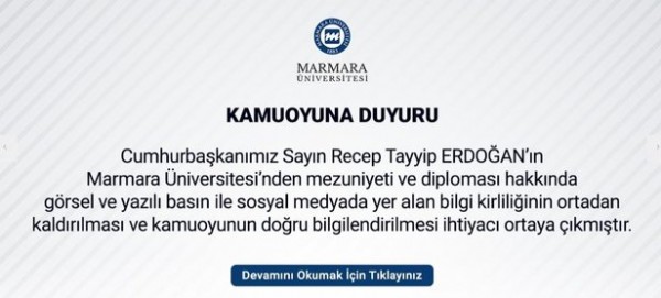 6'lı koalisyon yaydı, CHP tetikçileri balıklama atladı! 'Başkan Erdoğan'ın diploması yok' iftiralarını bir kez daha bozguna uğradı!