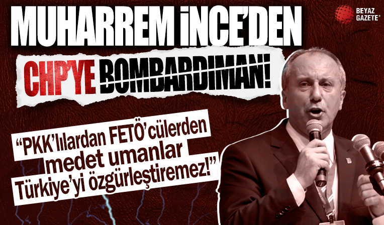 100 bin imzayı toplayan Muharrem İnce CHP'yi ağır bombaladı: Koltuk derdine düşenler bana demokrasiden bahsedemezler!
