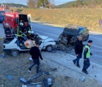 Kütahya'da acı kaza: Aynı aileden 1 ölü, 3 yaralı