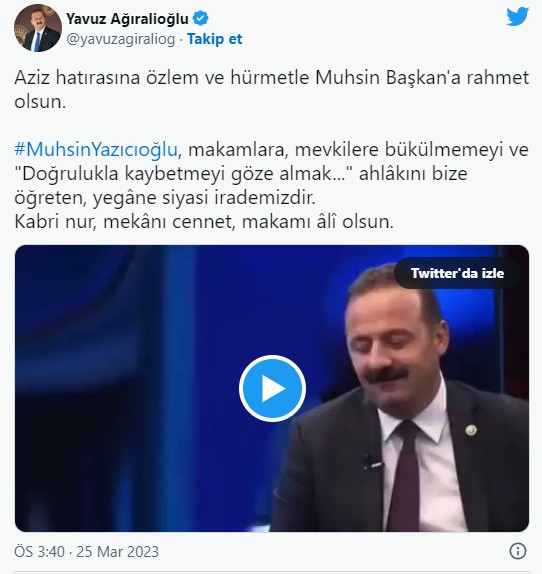 'Terörün olduğu yerde olmayız' demişti... Yavuz Ağıralioğlu'nun ikiyüzlü siyasetine büyük tepki!