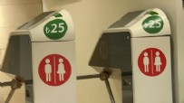  FLORYA TUVALET - Florya’da bir AVM’deki lüks tuvaletin girişi 25 TL oldu