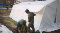 MSB - MSB'nin çalışanlarından depremzedelere çadır