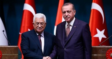 Başkan Erdoğan Mahmud Abbas ile görüştü! 'Filistin'e her türlü destek sürecek'