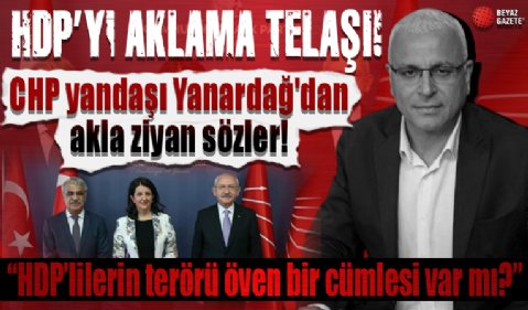 CHP yandaşı Merdan Yanardağ: Bir HDP yöneticisinin terörü öven tek bir cümlesi var mı?