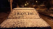 Karabük'te Kar Yagisi Etkili Oldu