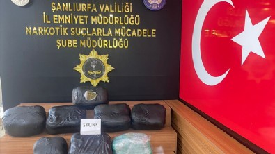 Şanlıurfa'da uyuşturucu operasyonu! 32 kilo skunk yakalandı