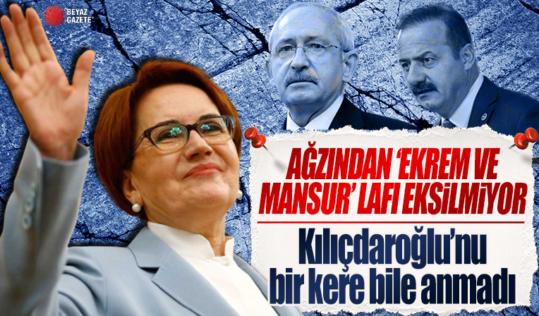 Akşener Ağıralioğlu'nun ayrılığı sonrası ilk grup toplantısında konuştu: Kılıçdaroğlu'nun adı dahi anılmadı