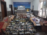 Antalya'da Yarim Tona Yakin Kaçak Tütün Ele Geçirildi