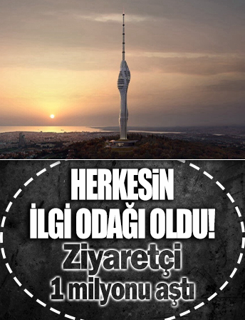 Bakan Karaismailoğlu duyurdu: Çamlıca Kulesi'nin ziyaretçi sayısı 1 milyonu aştı