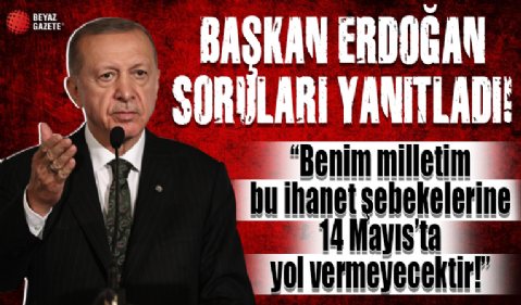 Başkan Recep Tayyip Erdoğan, canlı yayında soruları yanıtlıyor.