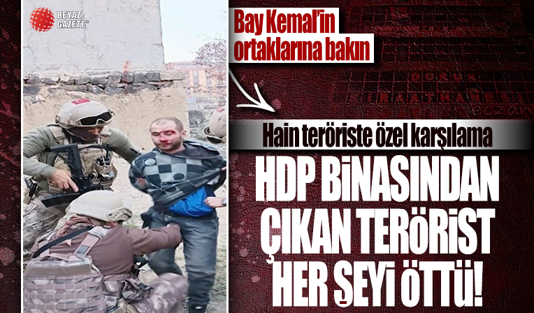 HDP binasından çıkan PKK'lı terörist her şeyi itiraf etti