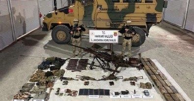PKK’nın ana kamp alanı ve deposu ele geçirildi
