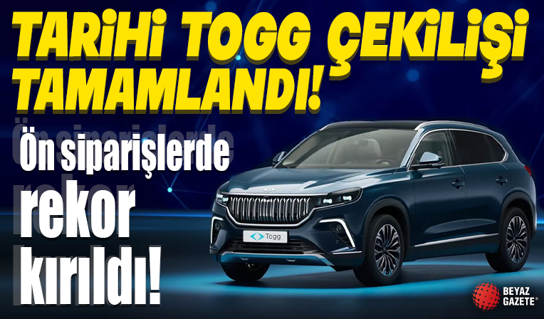 T10x Togg kura sonuçları belli oldu! Yerli otomobil çekiliş sonuçları ne zaman, saat kaçta yayımlanacak?