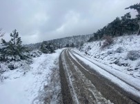 Turgutlu'da Kar Yagisi Nedeniyle Iki Okulda Tasimali Egitime Ara Verildi Haberi