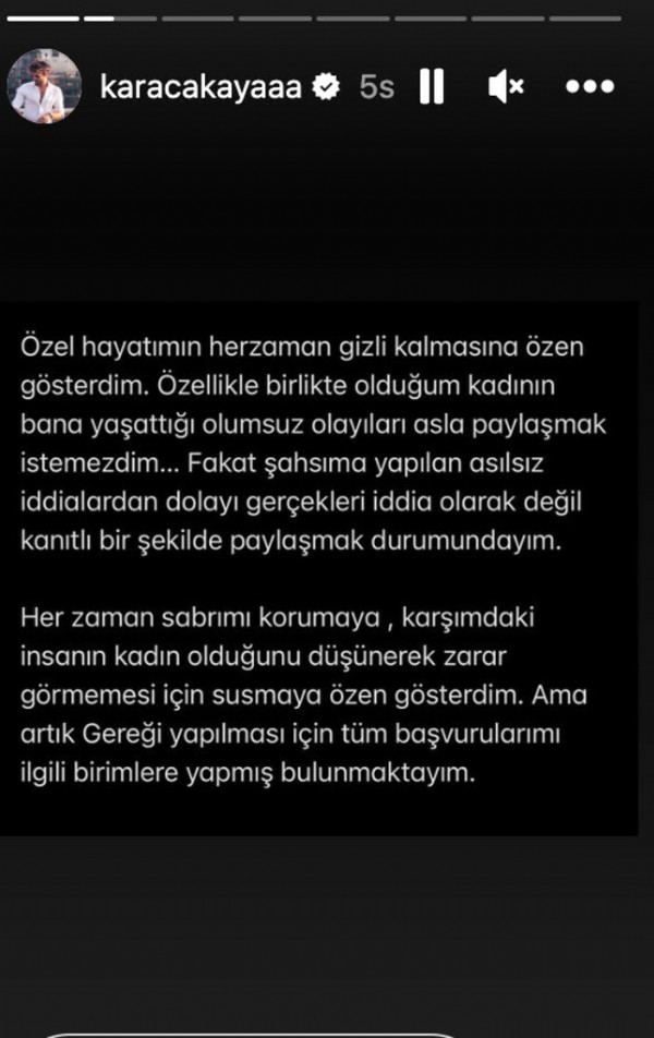 Batuhan Karacakaya hakkında şok iddia!