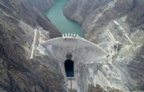 ARTVİN - Artvin'deki Yusufeli Barajı'nda su seviyesi yükseliyor