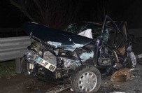 TEM OTOYOLU - Düzce'de 4 araçlı zincirleme trafik kazası: 2 ölü, 7 yaralı