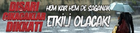 30 Mart hava durumu: Hem kar hem de sağanak etkili olacak!