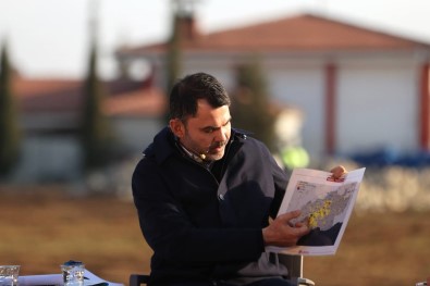 Bakan Kurum Açiklamasi 'Deprem Bölgesinde Yapacagimiz Konutlari Sifir Atik Uyumlu Insa Edecegiz'