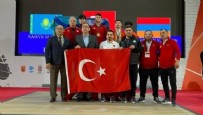  DURRES - Genç halterci Kerem Kurnaz dünya şampiyonu