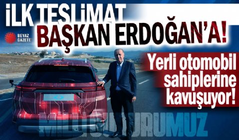 Bakan Varank açıkladı! Cumhurbaşkanı Erdoğan'a Togg teslim edilecek