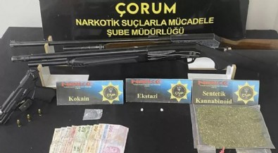 Çorum'da uyuşturucu ticaretine 10 tutuklama