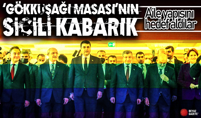 Gökkuşağı Masası'nın LGBT dosyası kabarık! Aile yapısının altına dinamit koyacaklar