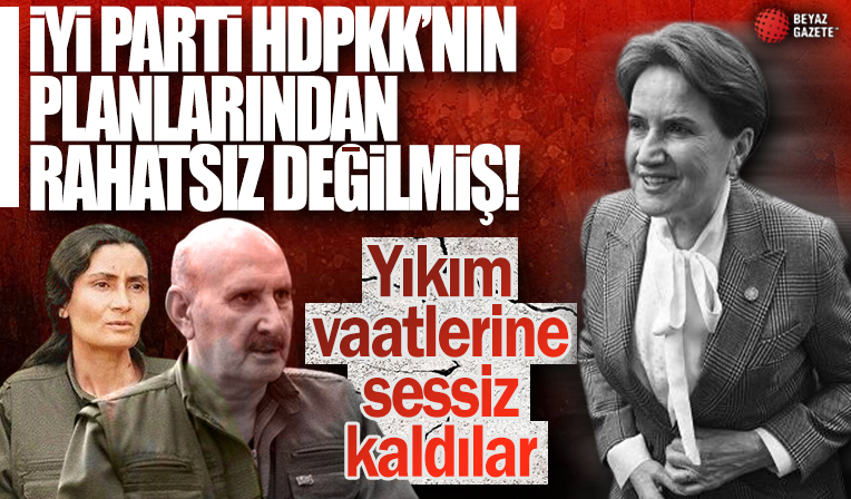 İyi Parti HDP’nin Türkiye’yi yıkma vaatlerine sessiz! Ümit Özlale: Partide bir huzursuzluk yaratmadı
