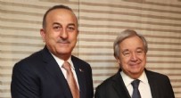 DIŞİŞLERİ BAKANI - Bakan Çavuşoğlu, Doha'da BM Genel Sekreteri Guterres ile görüştü