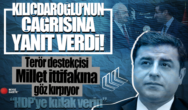 İYİ Parti'nin kalktığı 6'lı masaya HDP gözünü dikti: Demirtaş'tan Kılıçdaroğlu'nun davetine yanıt