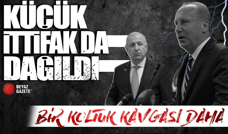 Muharrem İnce, Ümit Özdağ ile kurduğu ittifaktan ayrıldı