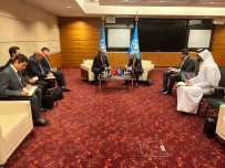 Bakan Çavusoglu, BM Genel Kurulu Baskani Körösi Ile Görüstü