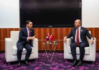 Bakan Çavusoglu, Gambiyali Ve Laoslu Mevkidaslari Ile Bir Araya Geldi