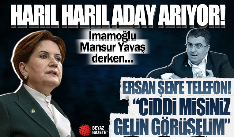 Meral Akşener, Mansur Yavaş, Ekrem İmamoğlu'ndan sonra rotayı Ersan Şen'e çevirdi!