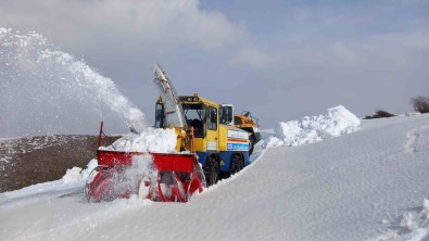 Mus'ta 5 Metrelik Karda Zorlu Çalisma