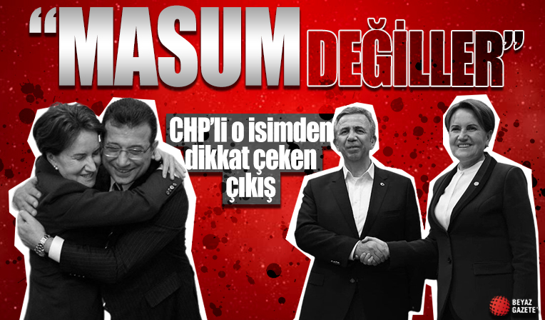 Tanju Özcan: Akşener'in çağrı yaptığı Mansur Yavaş ve Ekrem İmamoğlu masum değil!