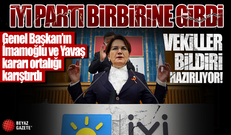 İYİ Parti karıştı! Ekrem İmamoğlu ve Mansur Yavaş kararı sonrası Akşener'e karşı bildiri hazırlığı