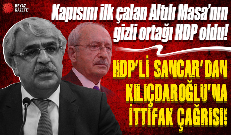 Kapısını ilk çalan HDP oldu: Mithat Sancar'dan Kılıçdaroğlu'na ittifak çağrısı