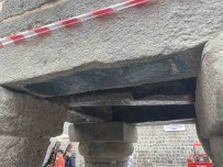 Tarihi Dört Ayakli Minare Karbon Fiber Ile Güçlendirildi