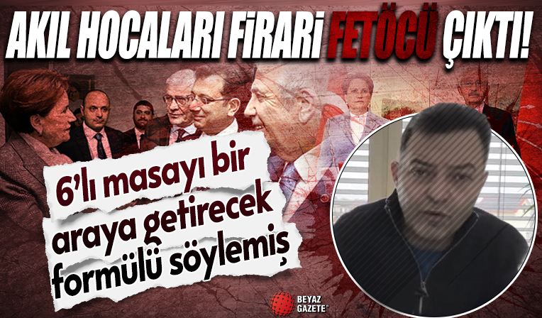 Yeni formülün akıl hocası firari FETÖ’cü çıktı...