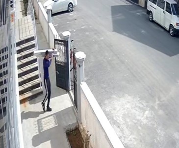 Güvenlik Kamerasina Yakalanan 3 Hirsiz Tutuklandi