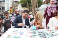 Tütüncü, Depremzedelerle Birlikte Magnet Yapti