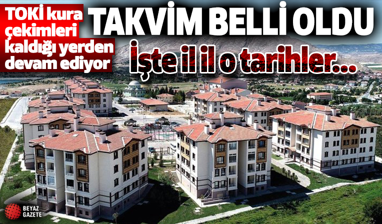 Yeni kura takvimi belli oldu! İşte il il kura çekimi tarihleri