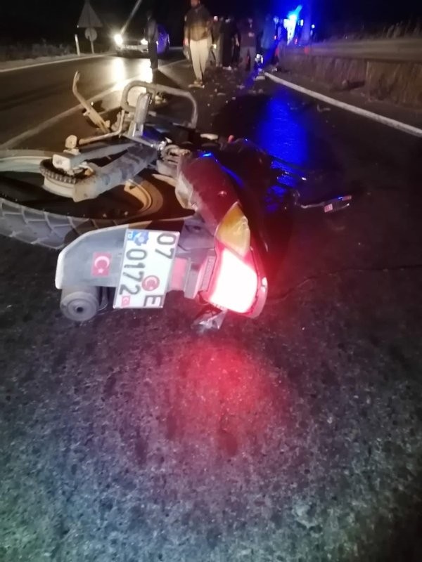 Gazipaşa’da korkunç kaza: 1 ölü, 1 ağır yaralı