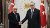 ERDOĞAN - Başkan Erdoğan-Bahçeli görüşmesi başladı