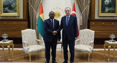 Başkan Erdoğan, Gine Bissau Cumhurbaşkanı ile görüştü!