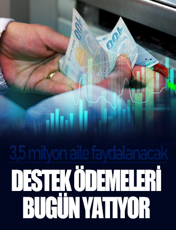 Destek ödemesi bugün yatıyor! Bakan duyurdu: 3,5 milyon aile faydalanacak