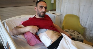 Tacizi engellemek istedi, karnından bıçaklandı